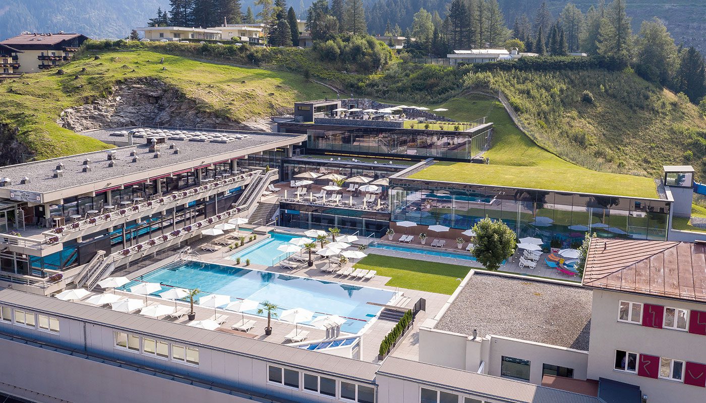 Außenbecken - Felsentherme Bad Gastein