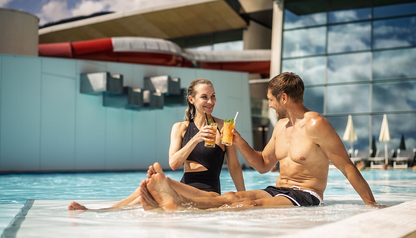 Outdoor-Becken - TAUERN SPA Zell am See - Kaprun